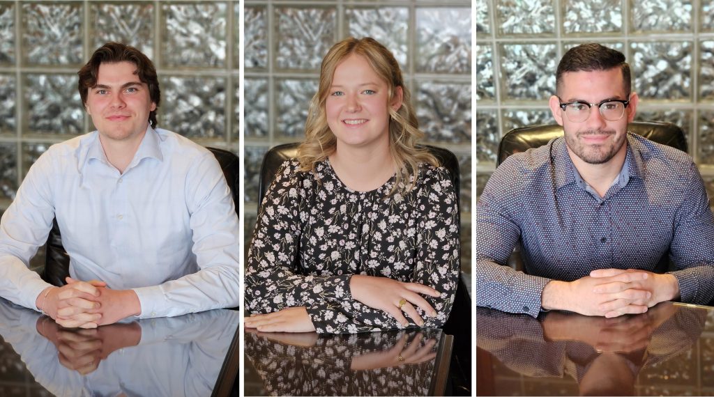 Fleeson Gooing Welcomes 2025 Summer Associates 1 - Collage James Grace Levi Collage James Grace Levi - Fleeson Gooing Welcomes 2025 Summer Associates - Fleeson Law