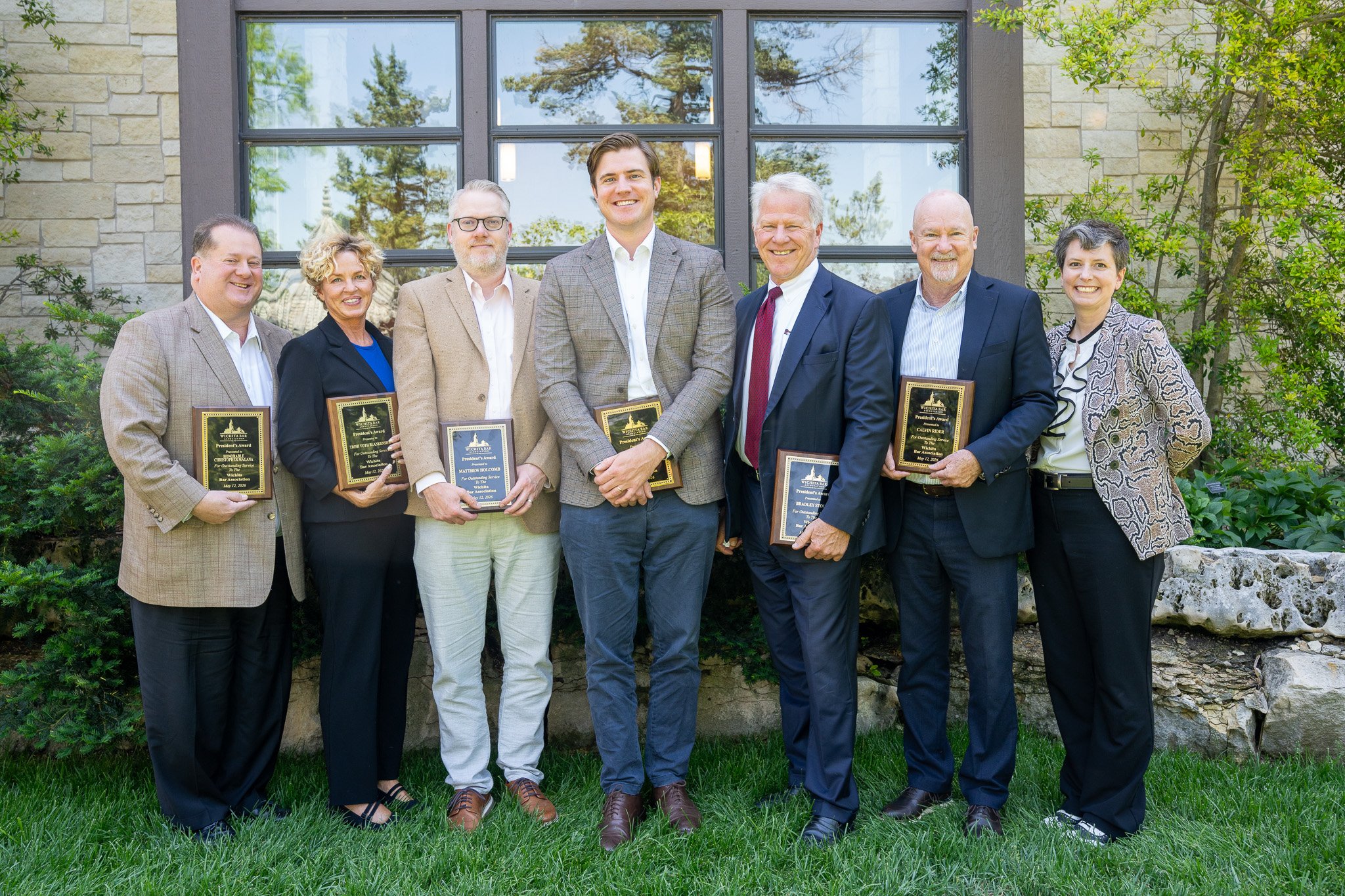 Megan Townsley and Calvin Rider Recognized by the Wichita Bar Association 2 - Building Management Committee with Christy Building Management Committee with Christy - Megan Townsley and Calvin Rider Recognized by the Wichita Bar Association - Fleeson Law