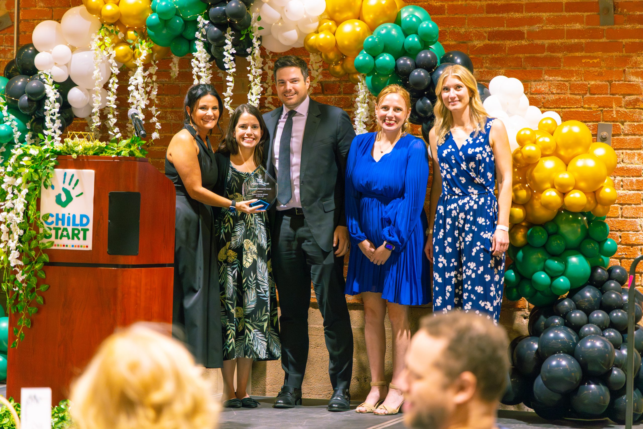 On Stage with Tanya scaled - Fleeson Gooing Recognized by Child Start Organization - Fleeson Law