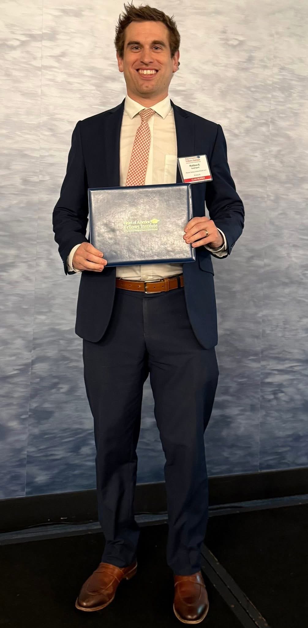 Matt Certificate - Matt Sondergard Completes ACTEC Program - Fleeson Law